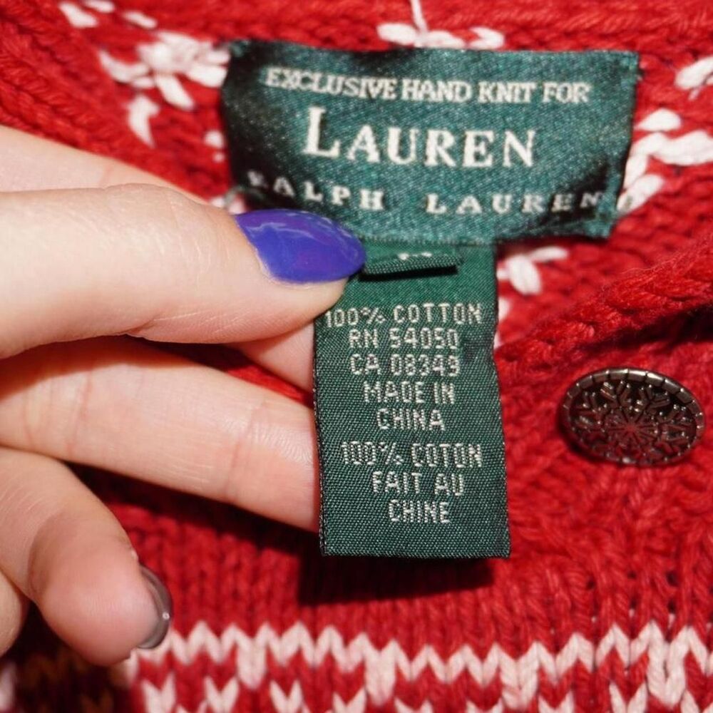 Polo-ralph-lauren Women's Red Jumper - Picture 6 of 8